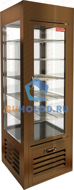 Витрина кондитерская HiCold VRC 350 Sh Bronze