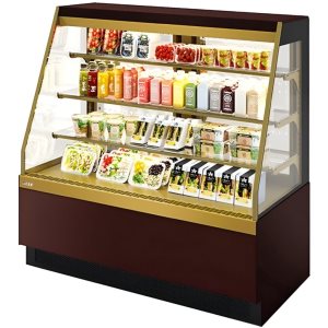 Витрина кондитерская Chilz VETE KUB OFT 130 шоколад, золотой глянец