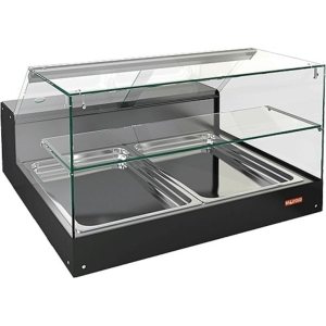 Витрина холодильная настольная HICOLD VRS 2 GN S с полкой