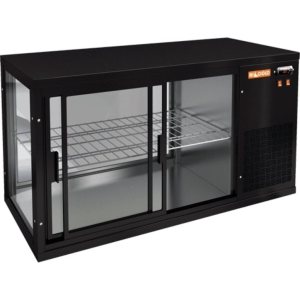 Витрина холодильная настольная HICOLD VRL 1300 R Black