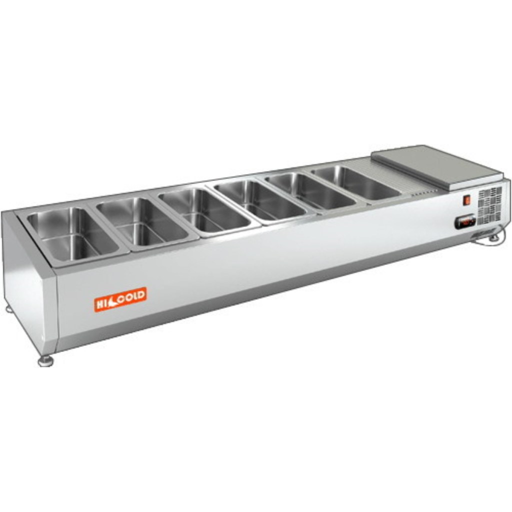 Витрина холодильная для ингредиентов HICOLD VRTO 1485 1/4