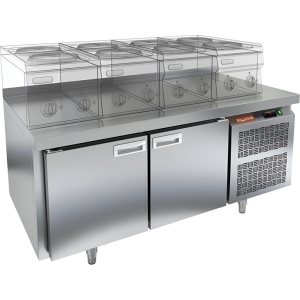 Стол охлаждаемый HiCold GN 11/TN LT SH под тепловое оборудование