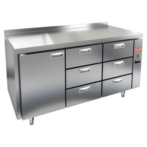 Стол холодильный среднетемпературный HiCold SN 133/TN P (без агрегата) 