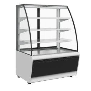 Витрина кондитерская Carboma K70 VM 0,6-2 Standard открытая (9006-9005)