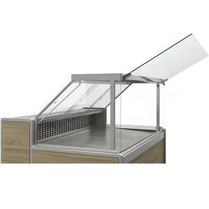 Витрина холодильная Carboma GC111 SM 1,25-1 (1010 Мариель) (газлифт, без боковин) - Изображение 2