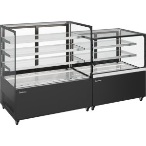 Витрина нейтральная Carboma КС71-110 N 1,2-1 (9005) - Изображение 3