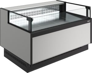 Витрина холодильная Carboma GC110 SM 1,25-2 открытая с боковинами (версия 2.0) (9006-0430)